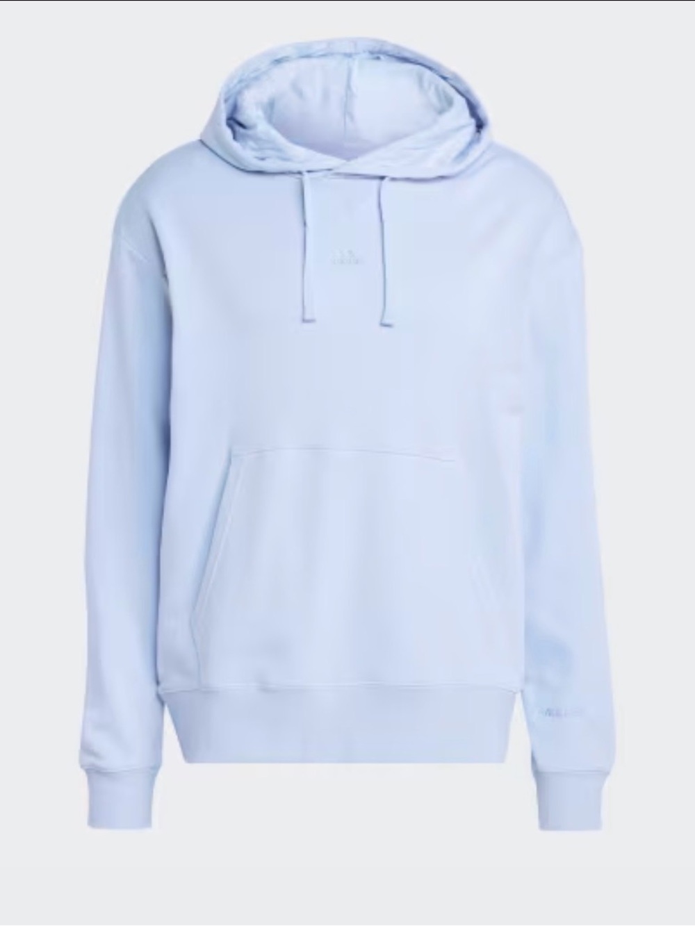 Adidas Men’s All SZN French Terry Hoodie in Light Blue